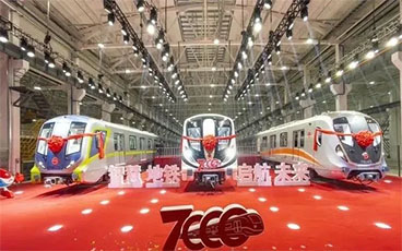 新車型亮相(xiang)！上海地鐵列車數迎來7...